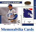Mark Grace Game-Used Memorabilia Cards